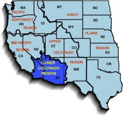 Location map of LC Region