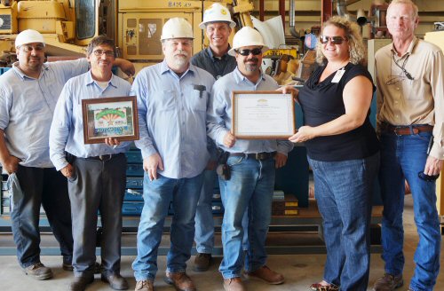 photo of green shop awardees