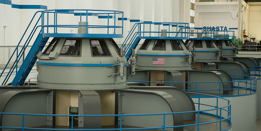 photo of hydropower generator