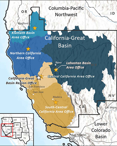 Map of CGB Region