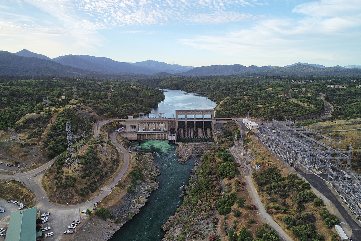 Keswick Dam on the Sacramento River. Photo Credit: John Hannon