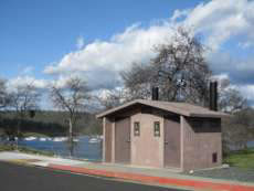 non-interactive image of restrooms at New Melones