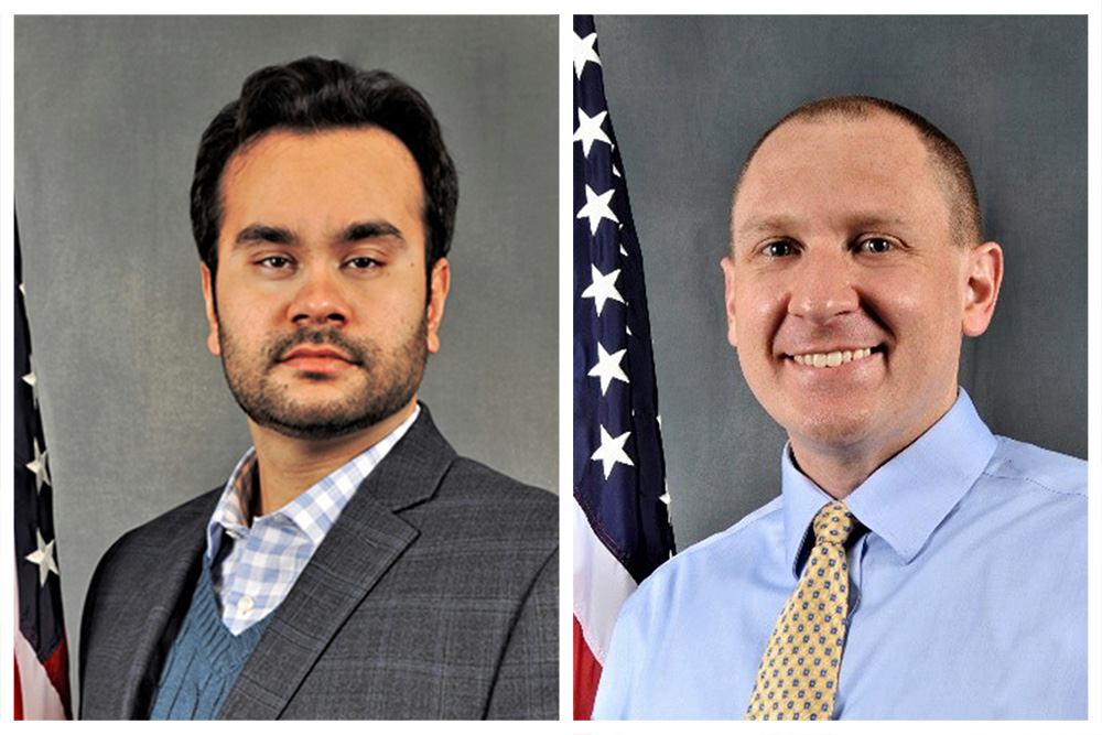 CGB Liaison Team, Ankur Bhattacharya and Scott Taylor