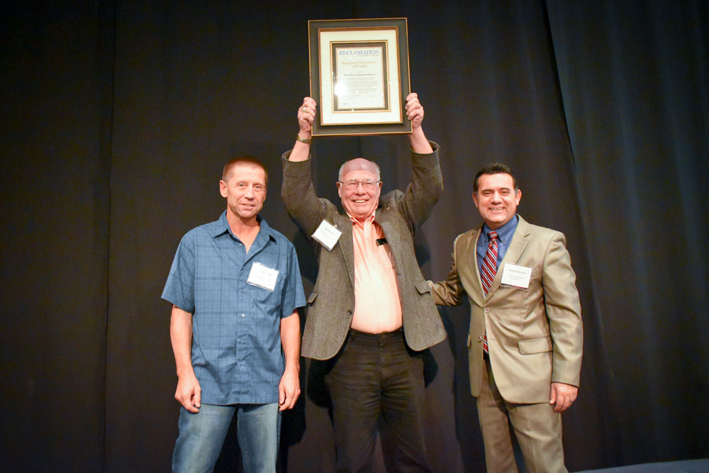 Horsefly Irrigation District recognized with MP Region water conservation award in Reno, Jan. 18, 2018