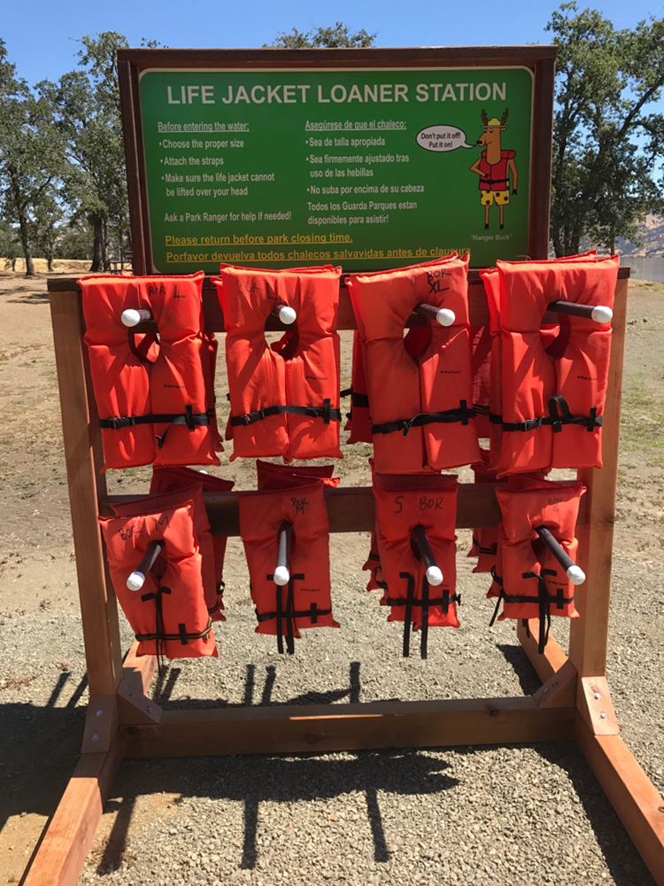 Life Jacket Loaner Station