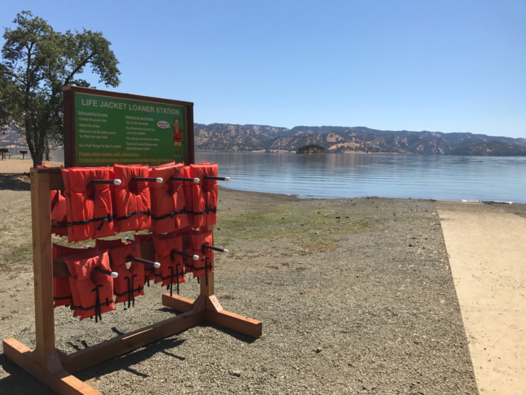 Life Jacket Loaner Station
