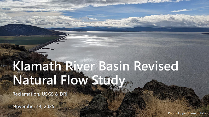 thumbnail of Klamath River Basin Revised Natural Flow Studynov 14 2025 PDF