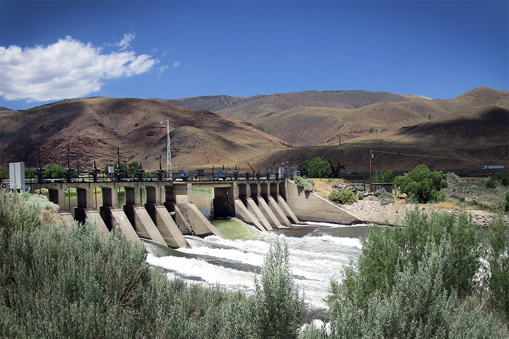 Derby Dam. (USBR photo/Donna Potter)