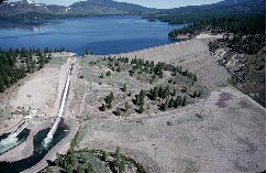Stampede Dam and Reservoir