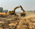 Project site excavation