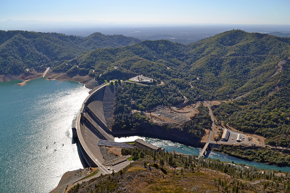 Shasta Dam aerial