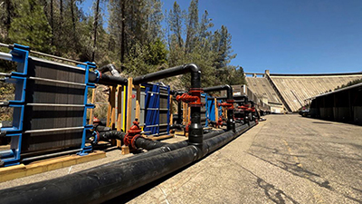 Chilling unit equipment at LSNFH.