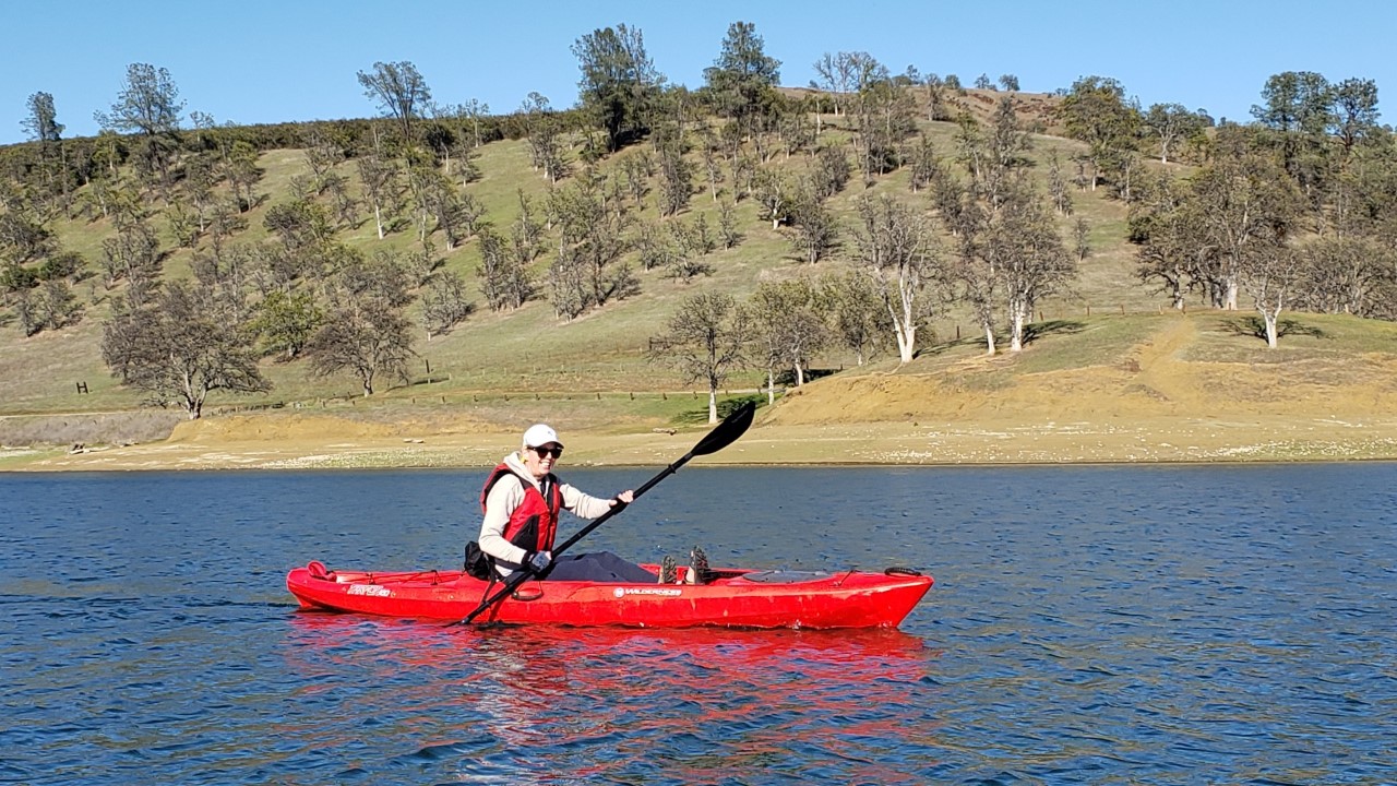 Kayaker at Stony Gorge