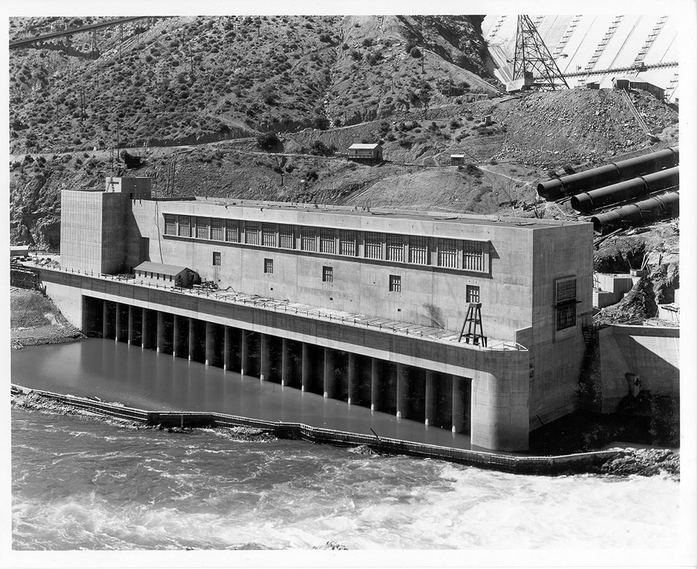 Shasta Dam powerplant