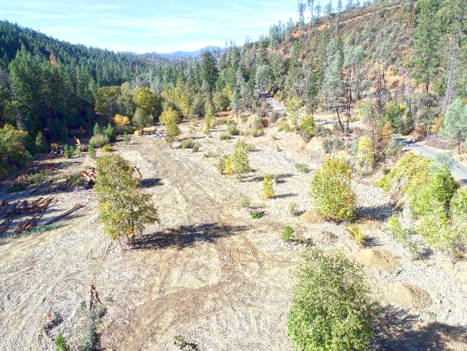 Trinity River tributary habitat improvement project underway