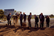 Click on this picture of the ground breaking ceremony for a larger view