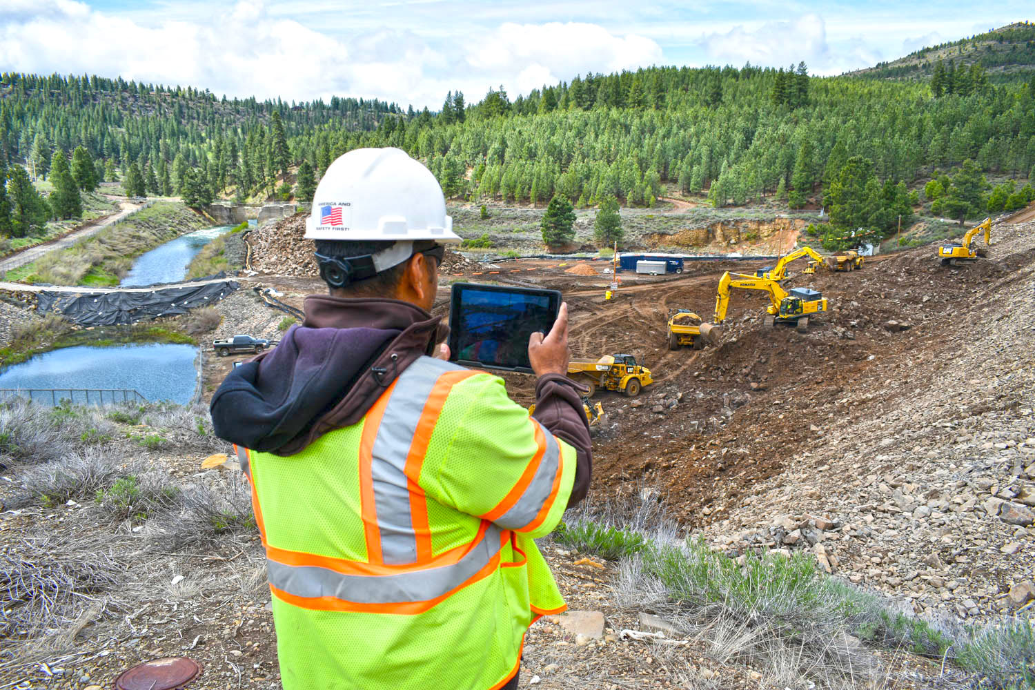 Boca Dam construction Quality Control manager