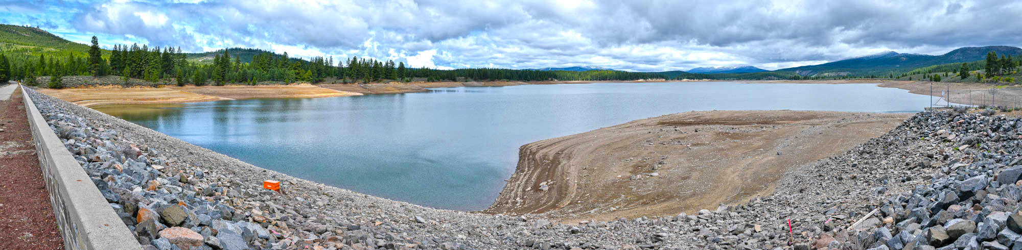 Boca Reservoir panoramic