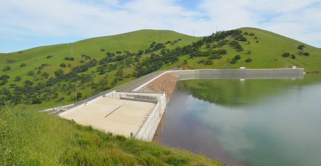 Aerial image of reservoir