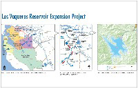 Los Vaqueros Resevoir Project Map