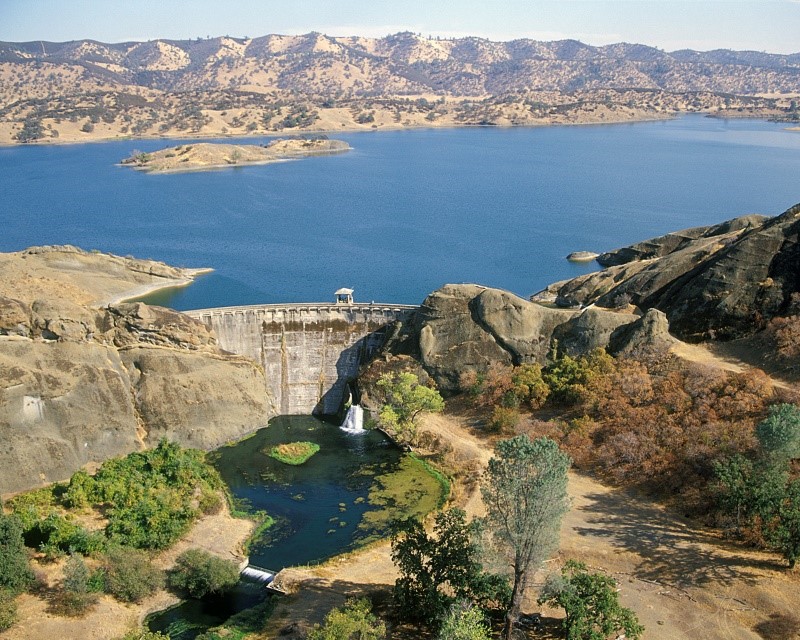 East Park Dam and Reservoir in Orland, California