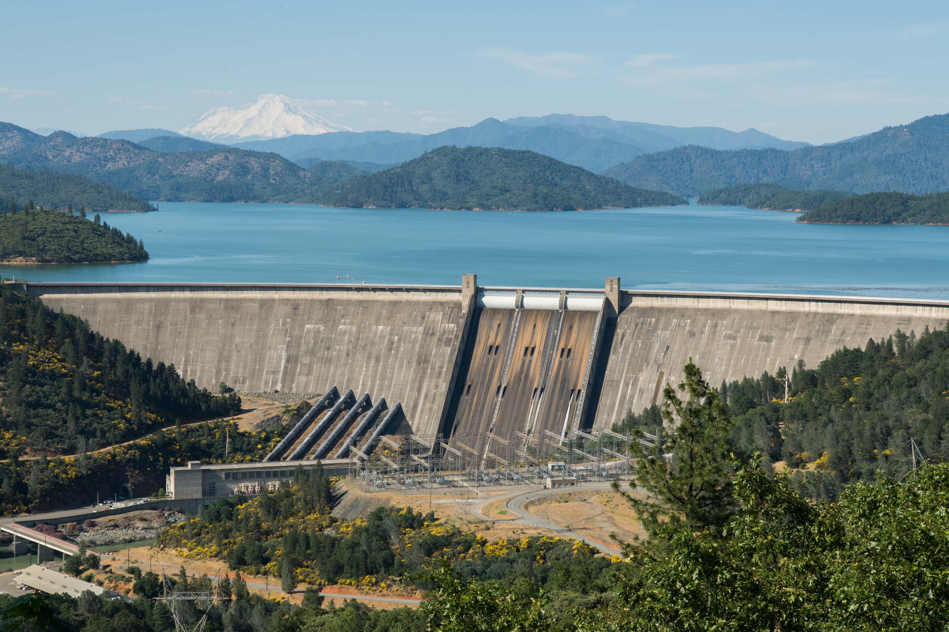 Shasta Dam and Reservoir