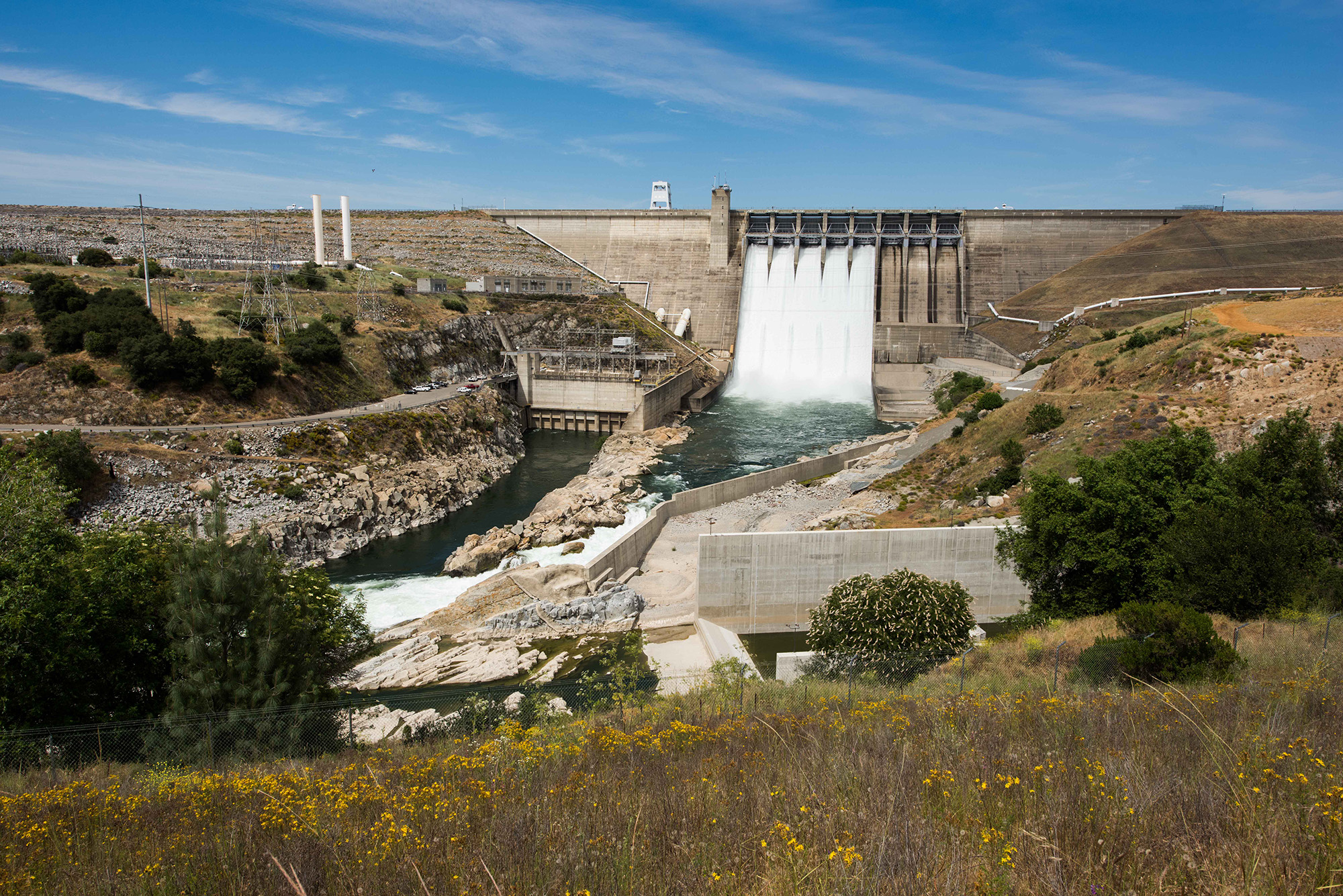 Folsom Dam was one of the facilities receiving funding. It received $20.5 million for three different projects.