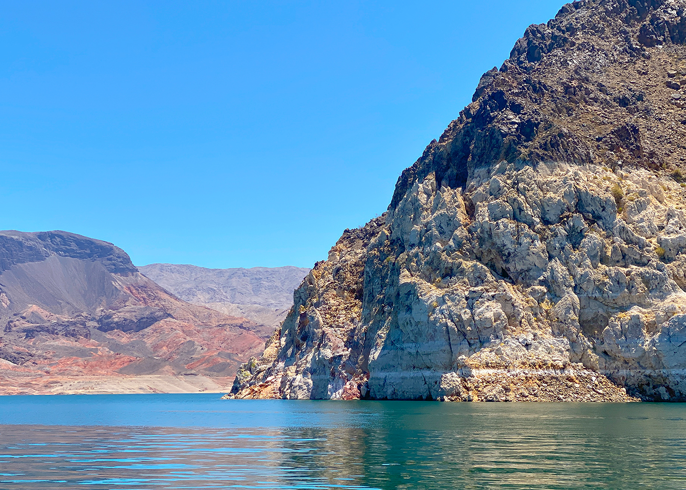 Lake Mead on the Colorado River.