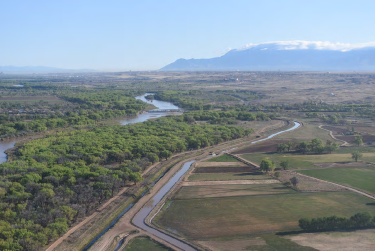 Lower San Acacia Reach of the Middle Rio Grande