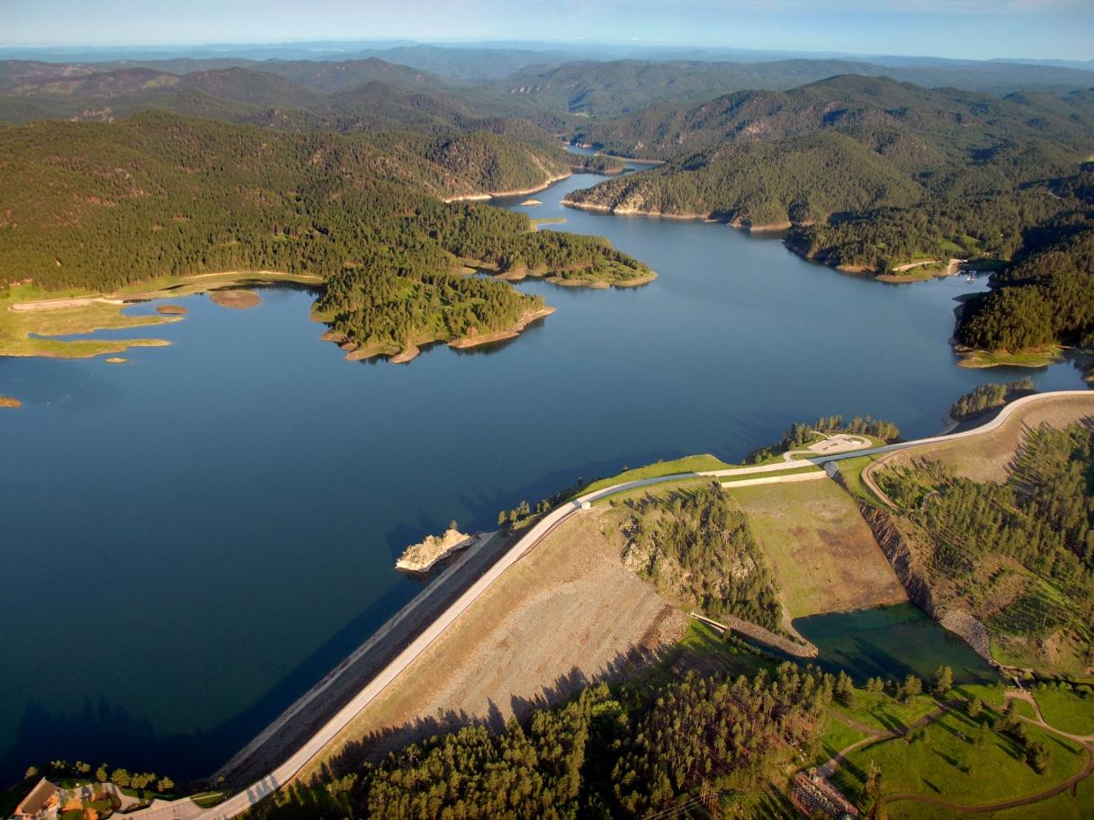 Pactola Dam and Reservoir