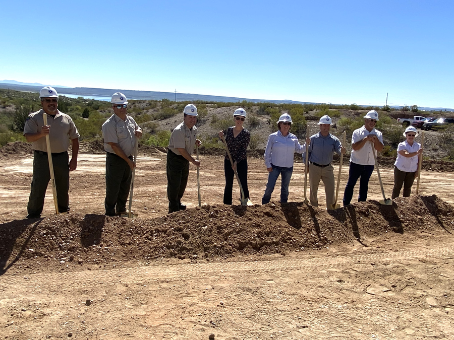 Representatives from New Mexico Energy, Minerals, and Natural Resources Department, Bureau of Reclamation, Federal Highway Administration and partners 