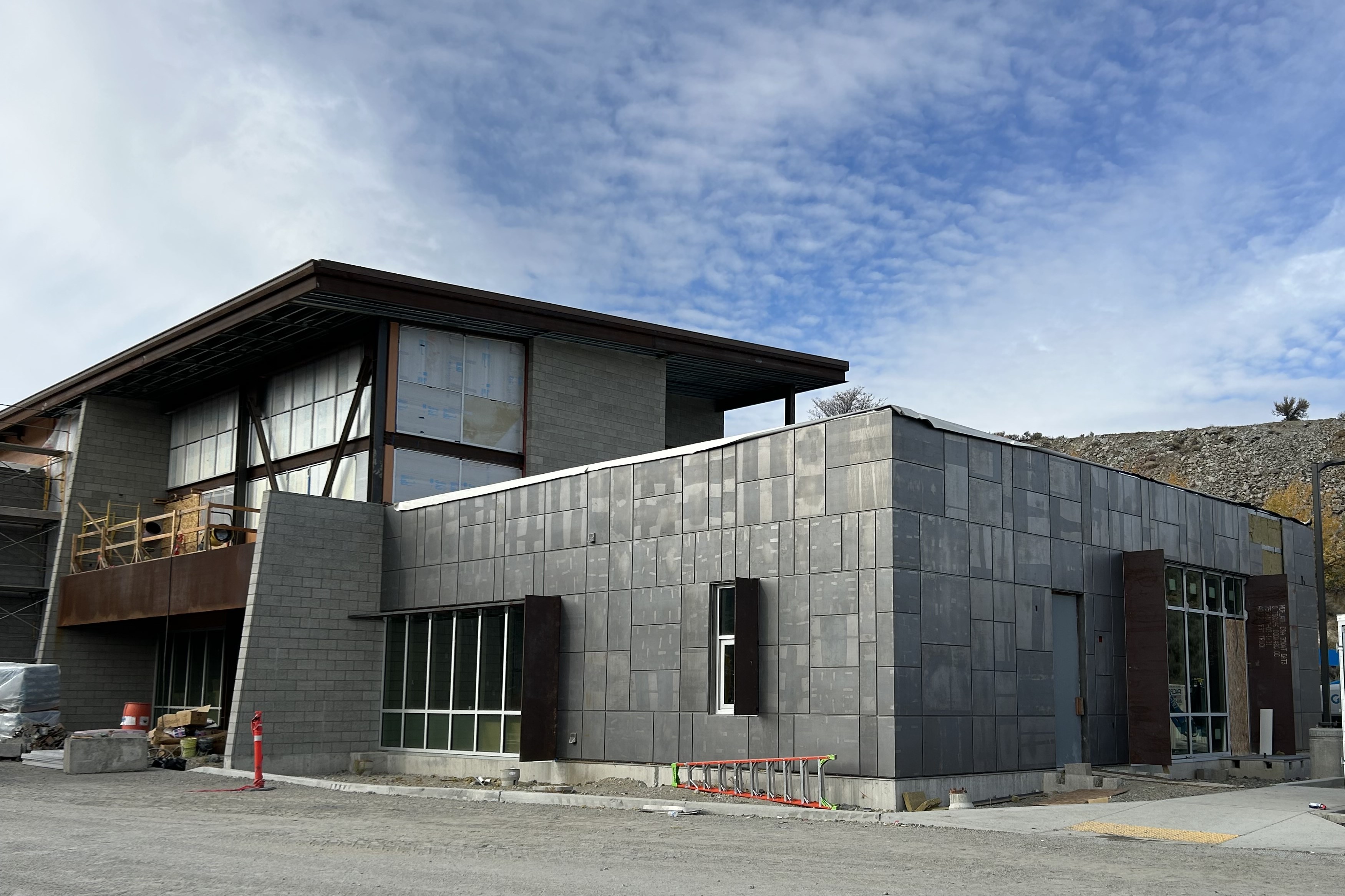 Grand Coulee Dam Fire Station, Grand Coulee, WA.