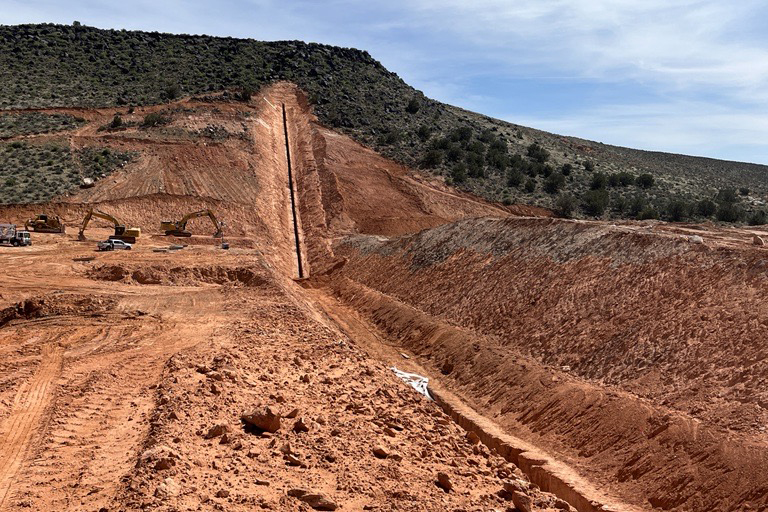 Chief Toquer Reservoir in Utah is one of the projects receiving funding for Small Storage Projects from Reclamation through the Bipartisan Infrastructure Law.
