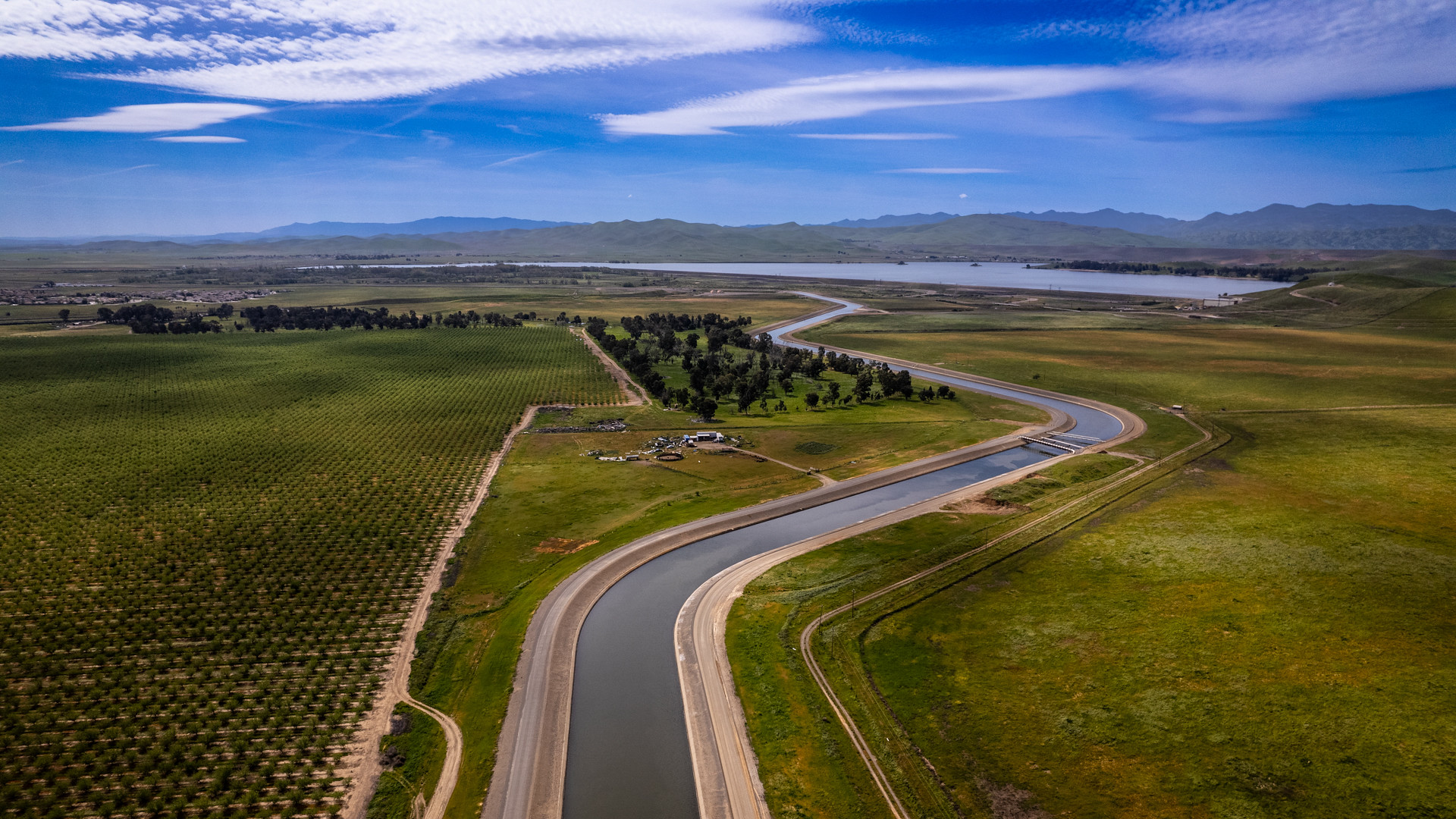 The Delta-Mendota Canal Floating Solar Project in California along with projects in Oregon and Utah are receiving a $19 million investment to install solar panels over irrigation canals. 