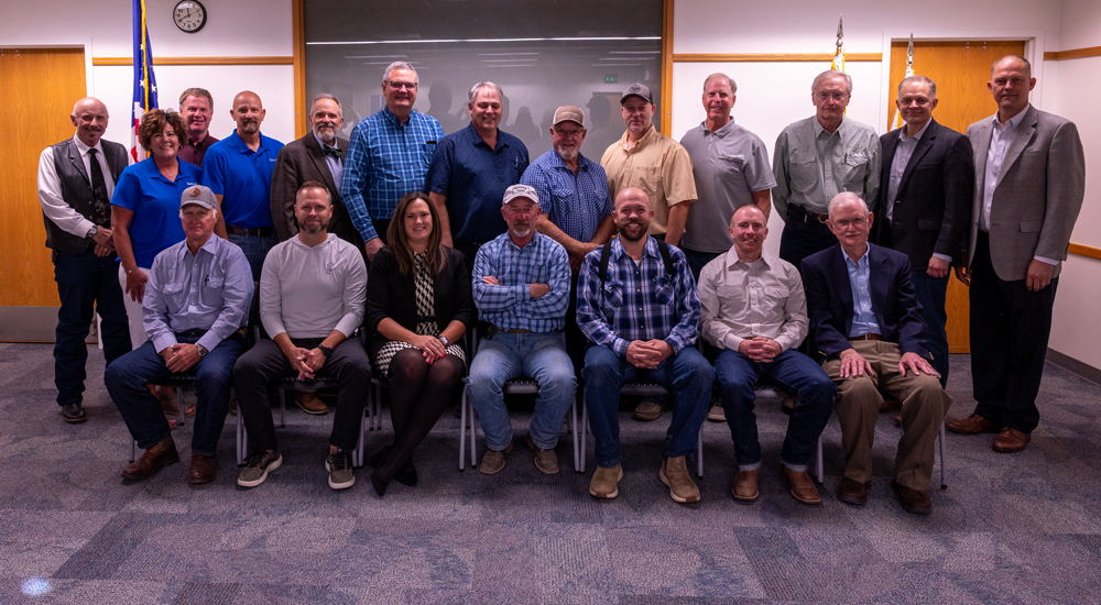 Gathered signatories of the Strawberry Valley Project 1920 Act Conversion Contract