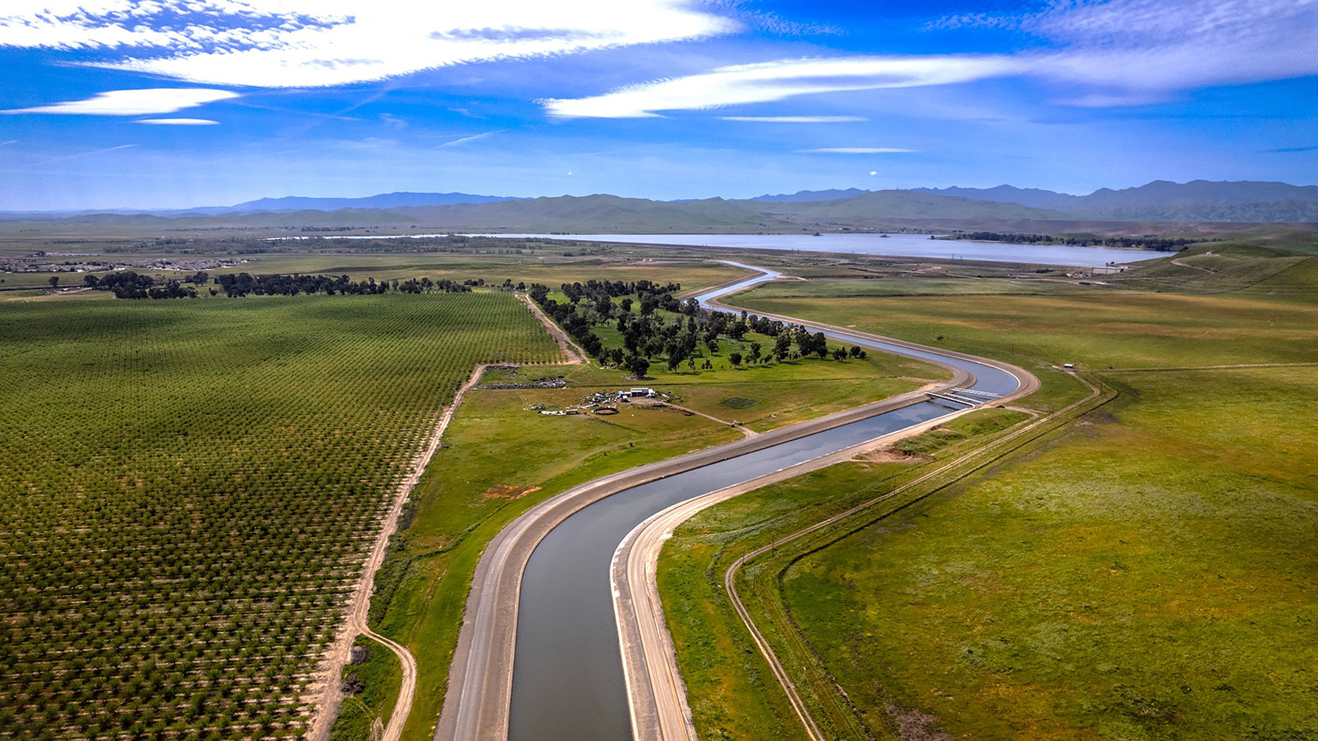 Delta Mendota Canal and O'Neil Forebay