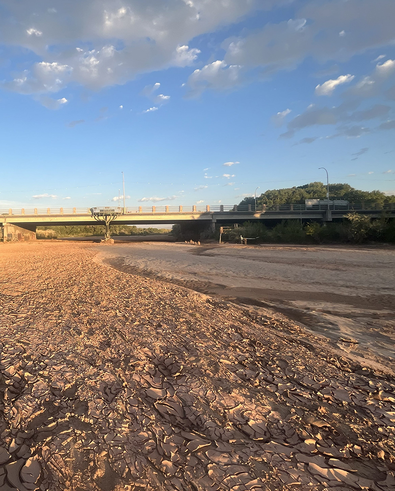 Rio Grande drying