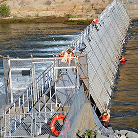 The Nimbus Fish Weir.