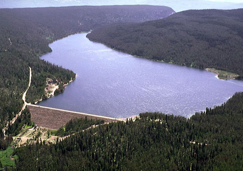 Grassy Lake Dam