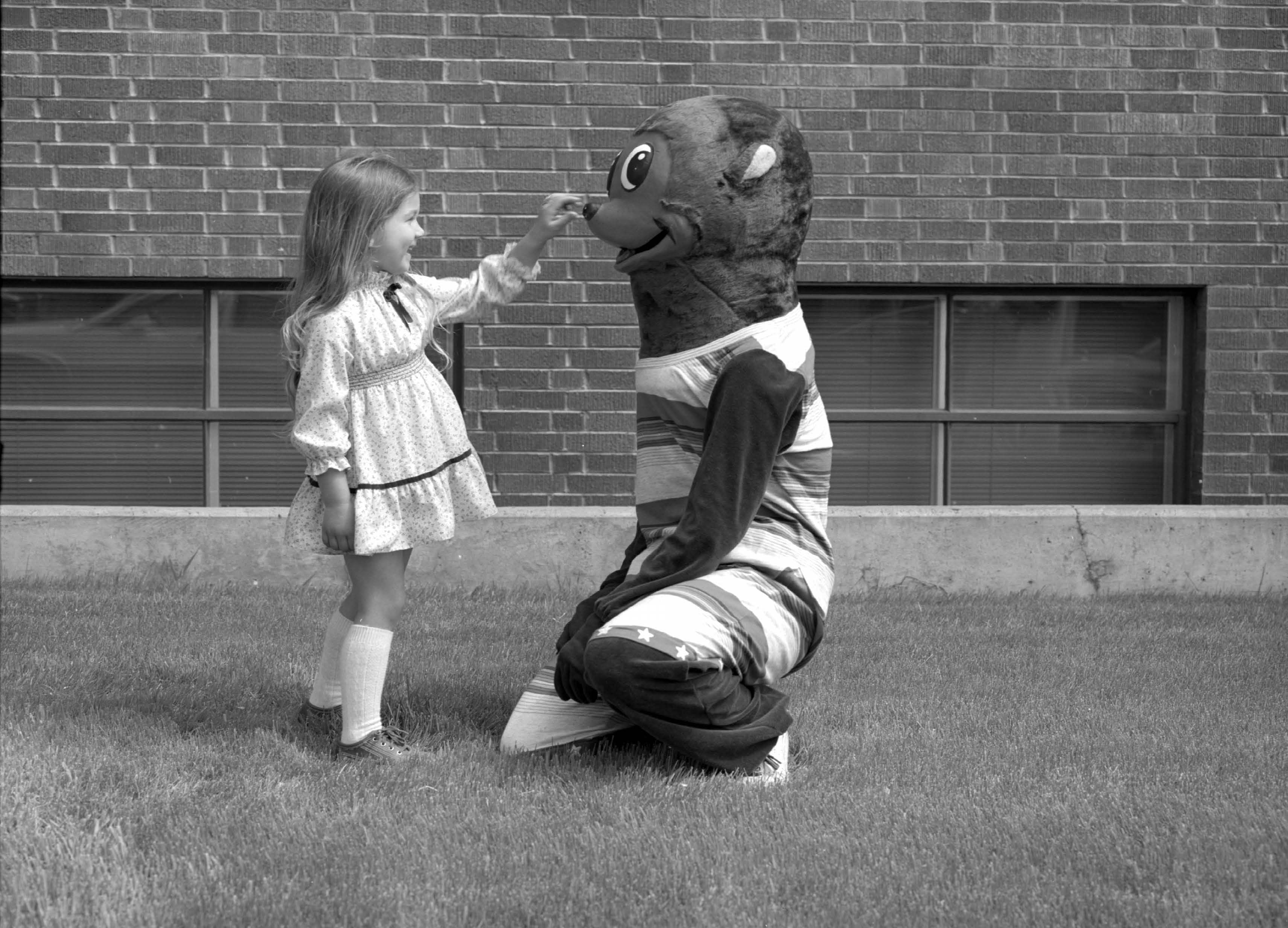 Otto Otter with a friend.