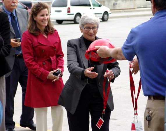 Photo taken May 12, 2009. Touring the John W. Keys III Pump-Generating Plant.