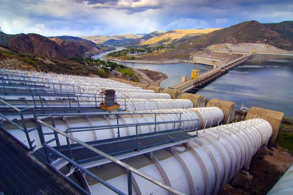 Photo taken May 12, 2009. John W. Keys III Pump-Generating Plant.