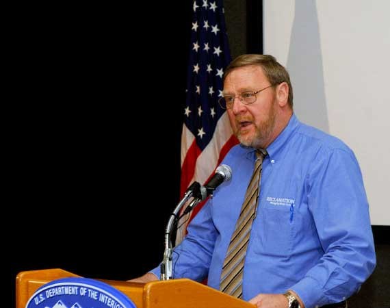 Photo taken May 12, 2009. Bill McDonald, Acting Commissioner, Bureau of Reclamation.