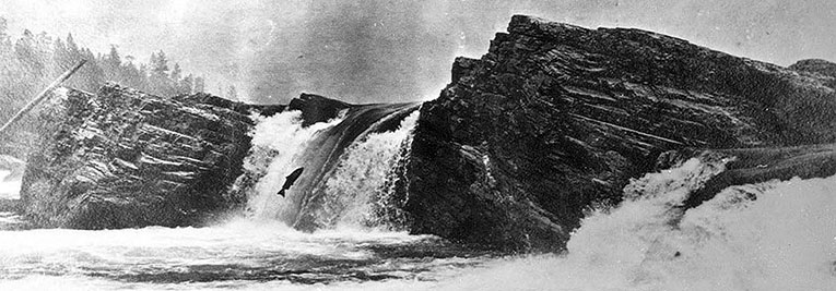 Salon at Kettle Fall on the Columbia River 1933