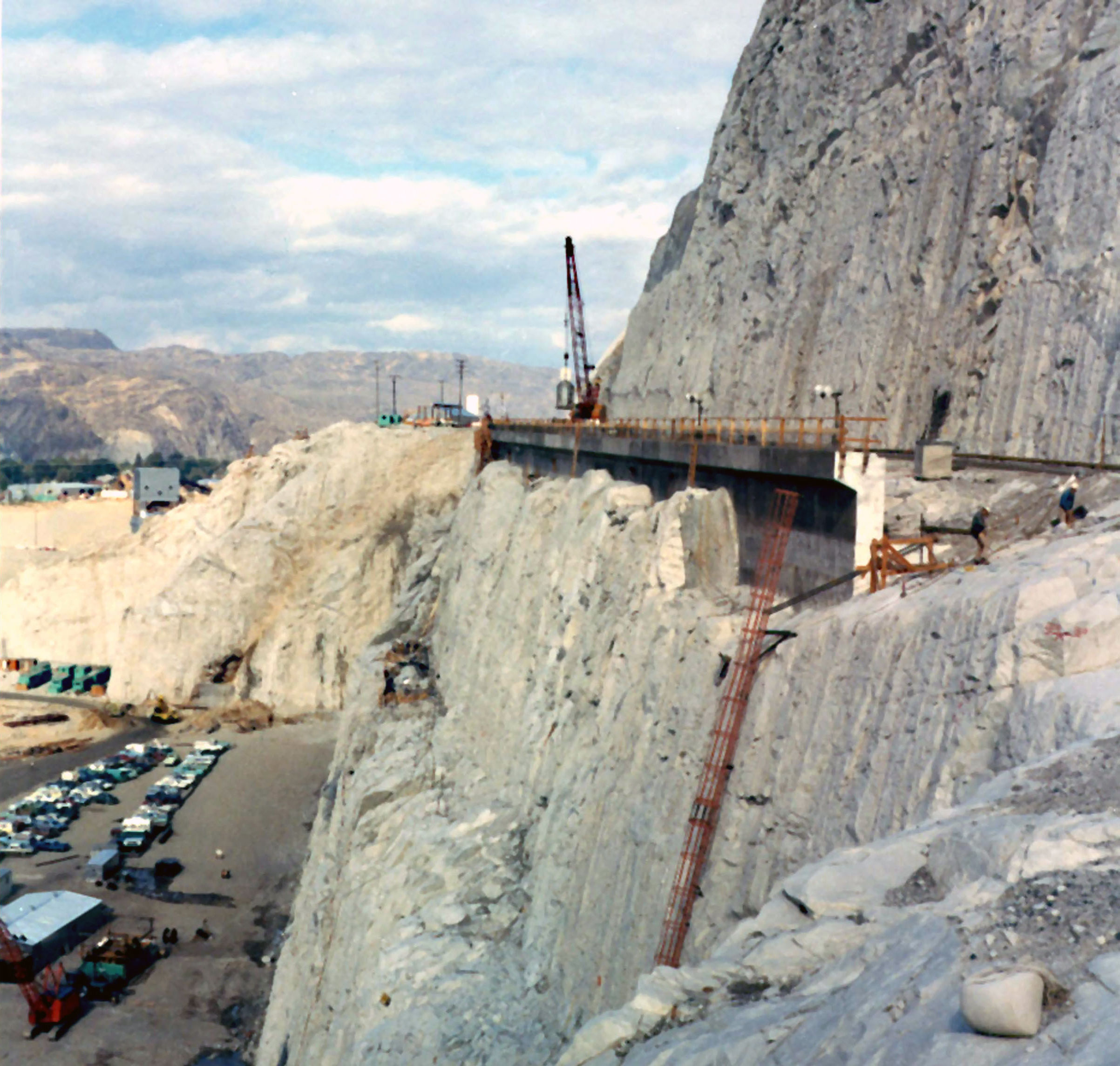 October 9, 1970. Nathaniel Washington Power Plant construction at Grand Coulee Dam.