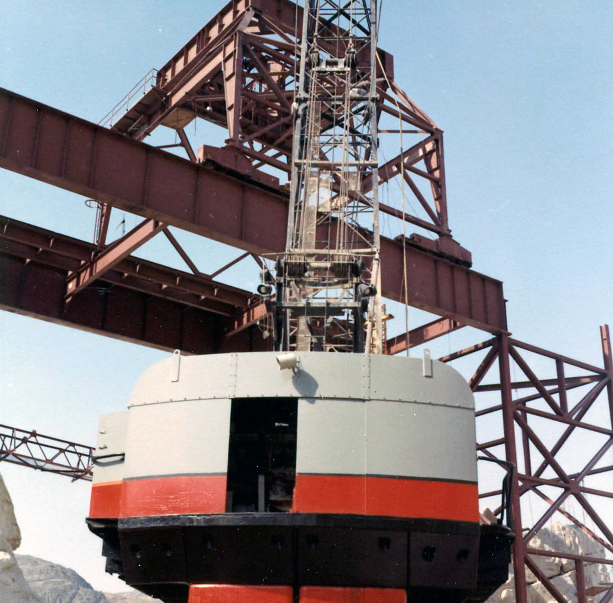 September 29, 1970. Nathaniel Washington Power Plant construction at Grand Coulee Dam