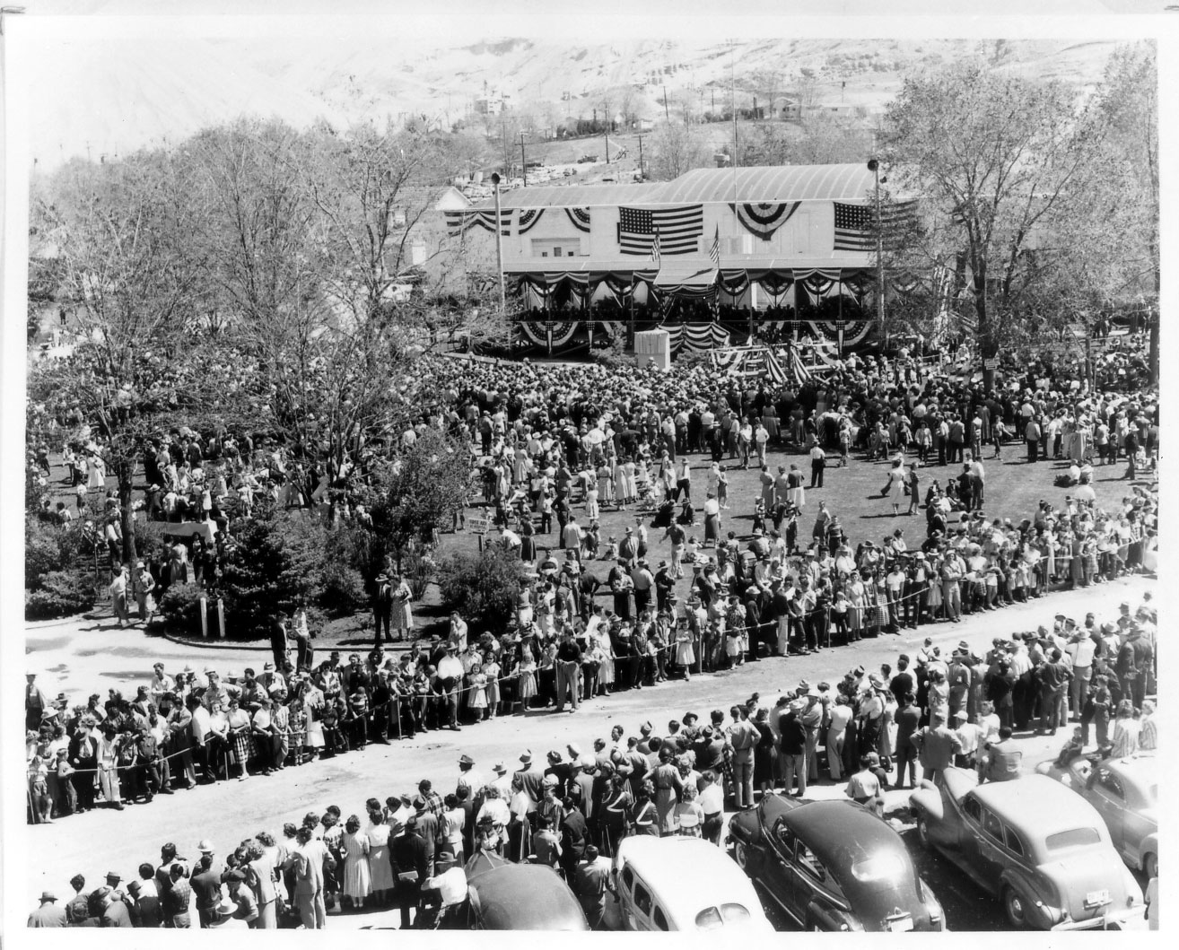every milestone in the Columbia Basin Irrigation Project’s development was celebrated as it occurred