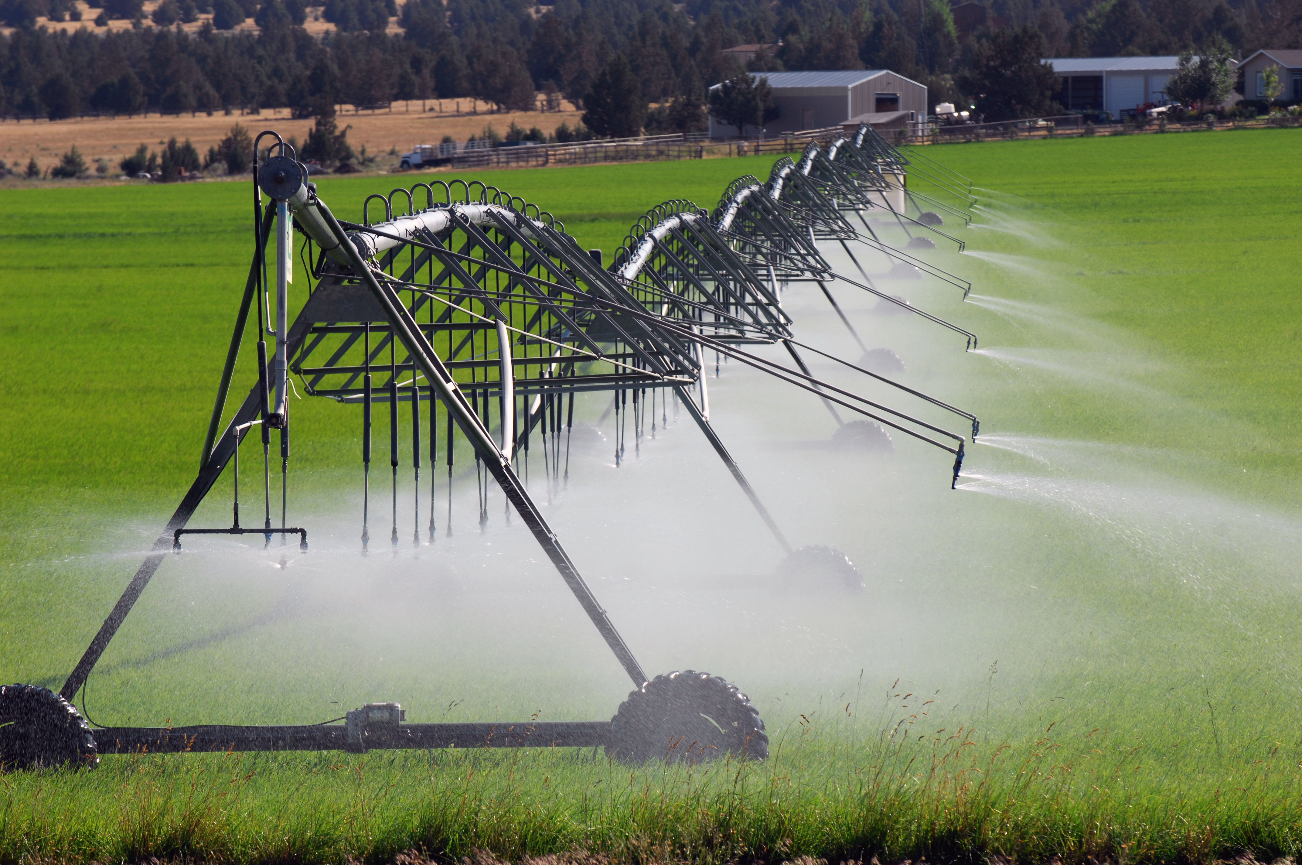 The Columbia Basin Project irrigates more than half a million acres.
