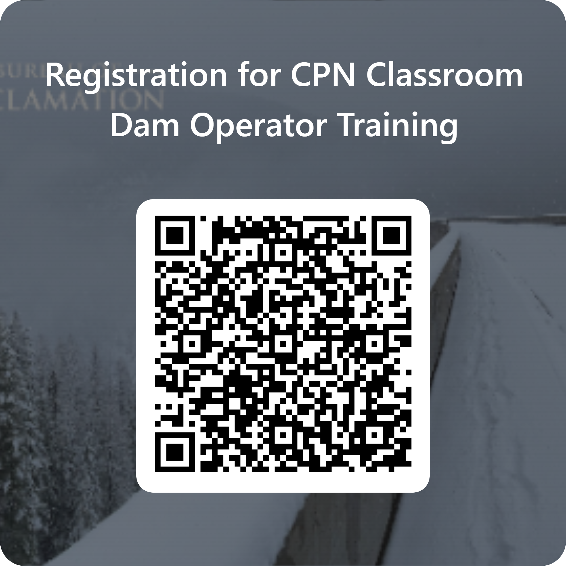 QR code for CDOT Registration Link