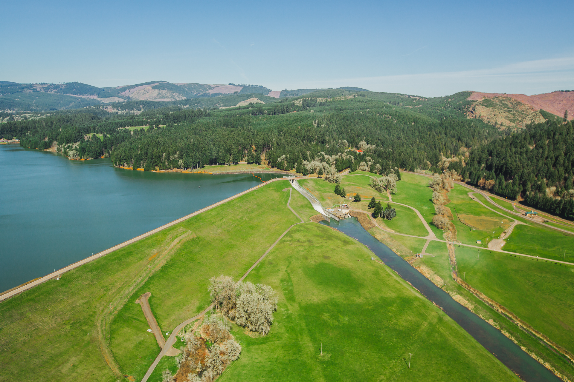 Scoggins Dam, Tualatin Project, Oregon